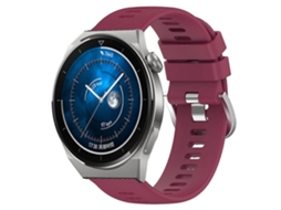 Pulseira De Silicone Macio De Cor Sólida Para Huawei Watch Gt3 Pro 46mm 22mm