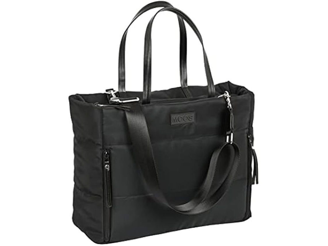 Sapta Bolso Com Bolso Para Laptop Moos Capsule Acolchoado Preto 54 X 31 X 17 Cm, Cor Multicolor Brilvibera (642286293)