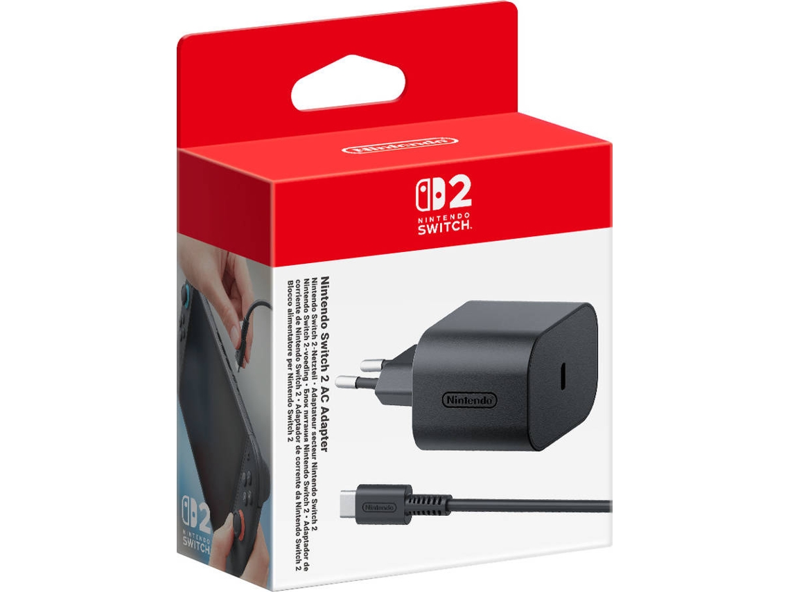 Adaptador Nintendo Switch 2 (Preto)