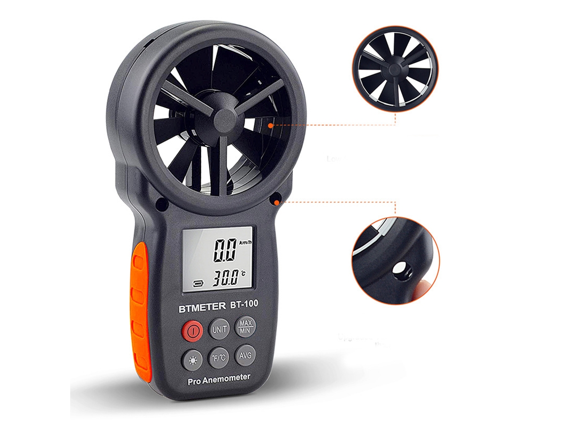 Medidor de Temperatura Digital para Vento Frio STELASPLEN