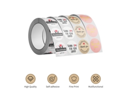 Stickers Decorativos De ''gracias'' De 1 Pulgada Para Regalos, Tarjetas Y Bodas - 500 Hojas