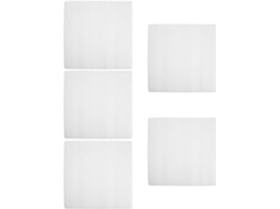 Inserts D'emballage En Mousse De Polyéthylène 5 Pieces, Blanc