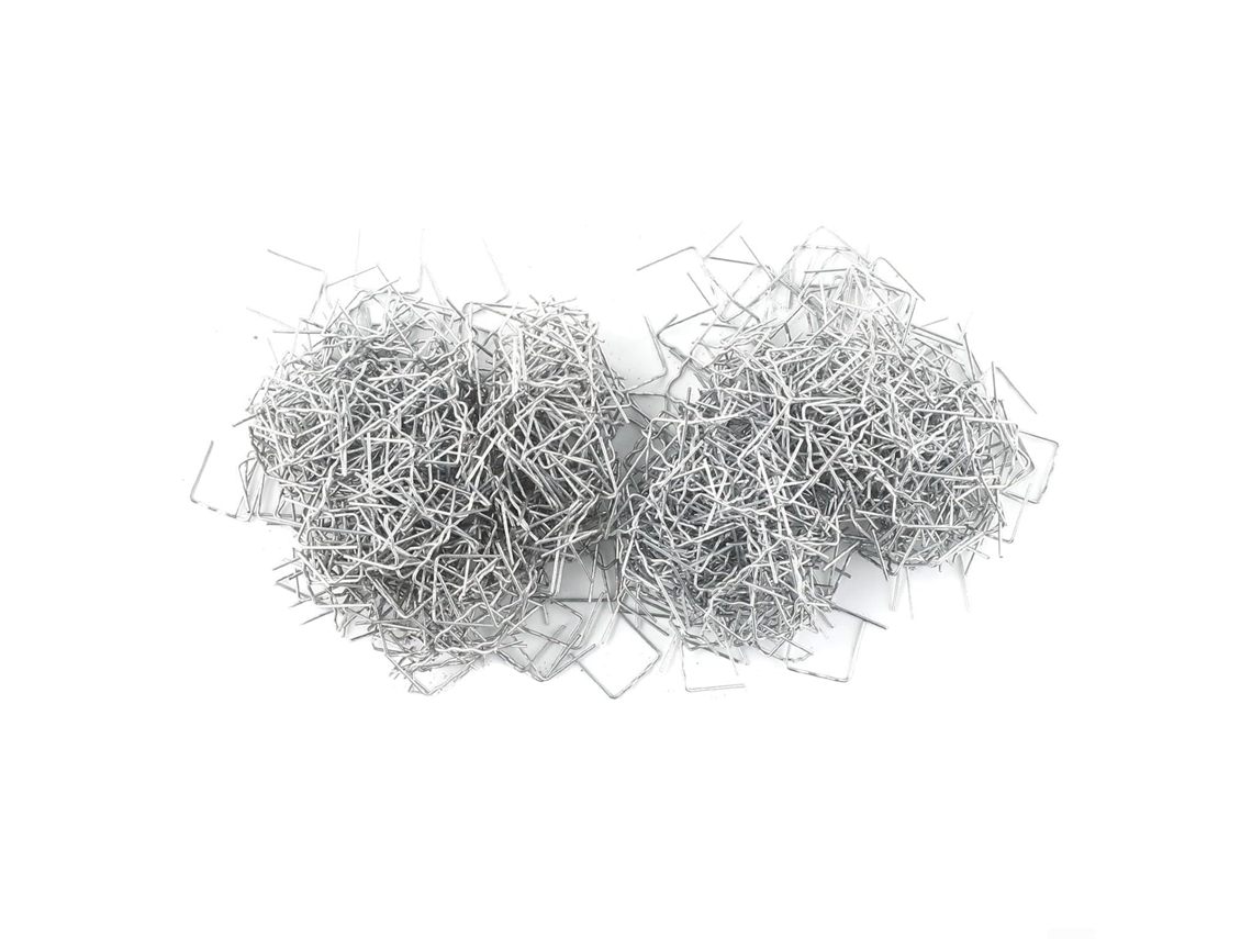 1000 Grampos Planos De 0,8 Mm Para Reparo Para-choques, Pinos Fixação