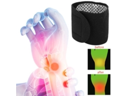 Melhor Atela De Pulso 1 Par De Pulseiras Auto Aquecidas De Terapia Magnética Esportiva Unissex Suporte De Pulso Tbest
