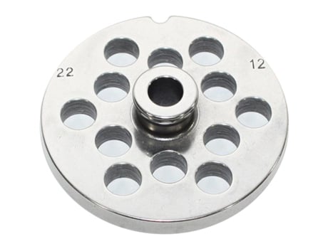 Discos de Picadora de Carne REBER Picadora de Reber N°22 (Aço Inoxidável - 12 mm para - 4714 A/12)
