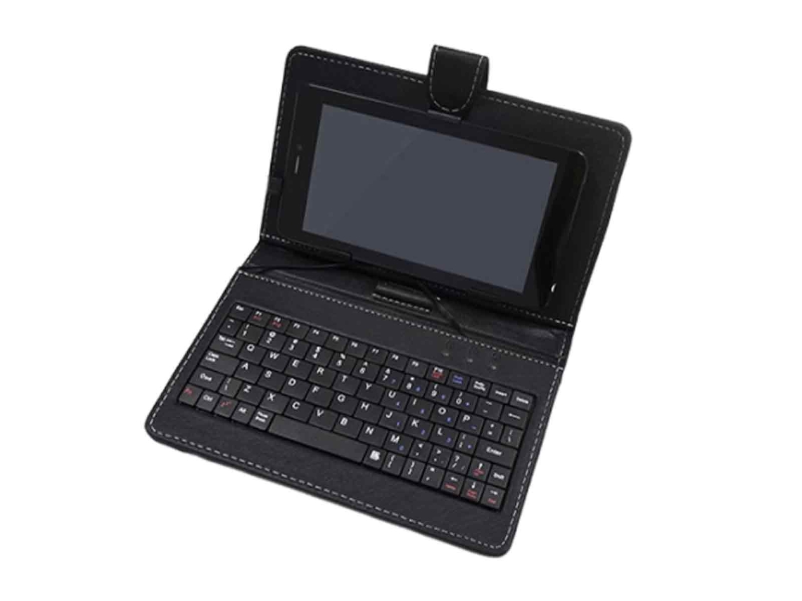 Capa Com Teclado Bluetooth, Preto