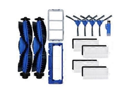 Kit Para Aspirador De Pó Robô Robovac 11s 25c 30c 30c 35c 12 15t 15c Slim, Escova De Cabeça, Escova Lateral, Filtro Hepa Brilvibera