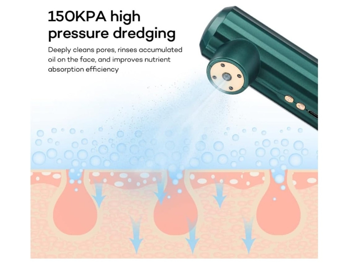 Nano Sprayer Lio35 1 Conjunto Mini Umidificador Facial A Vapor Verde Yizhood