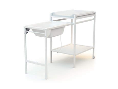 Mesa Muda Fraldas Com Banheira Essentiel De Madeira Webaby