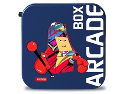 Arcade Box 128g 40000 Jogos 3d Video Game Stick Controle Duplo Com Fio Console De Jogo Retrô Ly Ebike