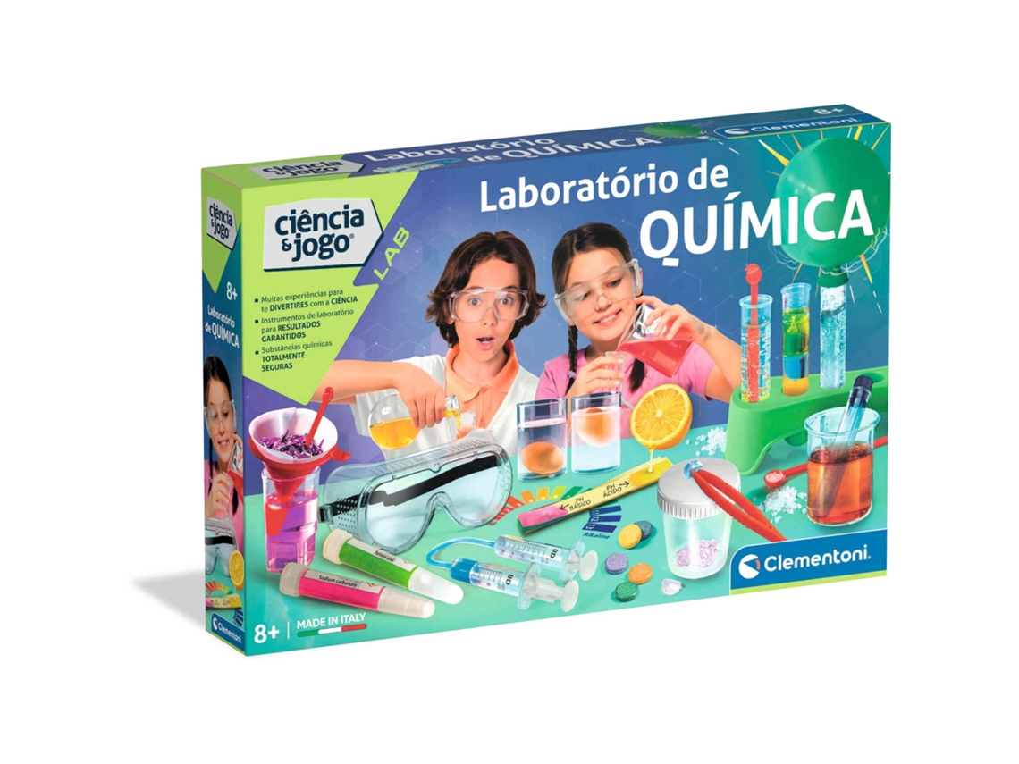 Clementoni - Kit Ciência Laboratório de Química