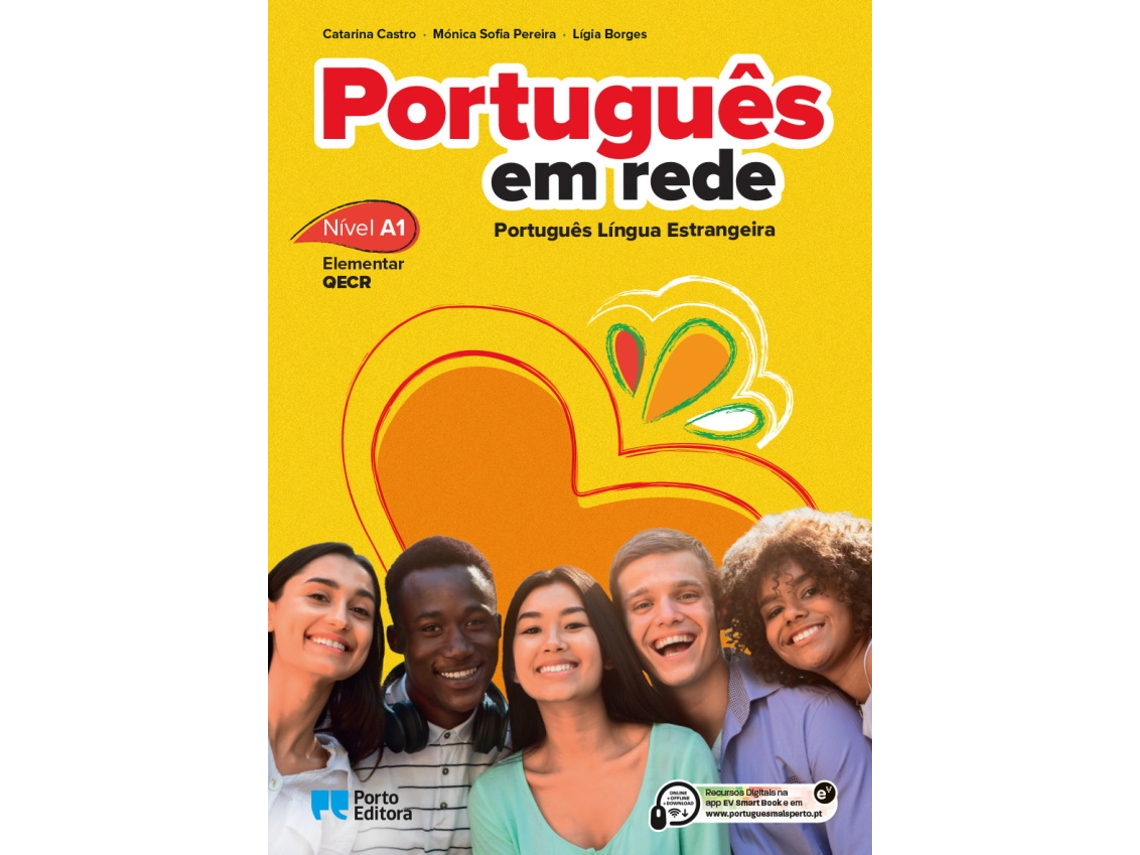 Livro Português Em Rede - Nível A1 de Catarina Castro, Mónica Sofia Pereira et al. (Português)