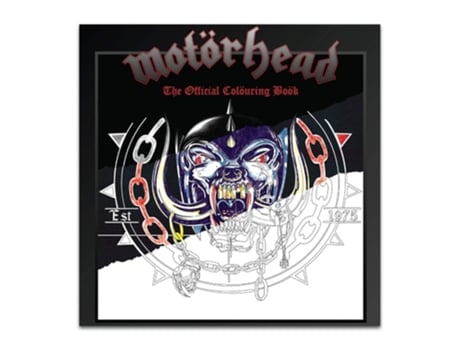 Livro Motorhead The Official Colouring Book de Rock N' Roll Colouring (Inglês)