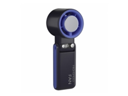 Ventoinha Portátil Com Gelo, Recarregável, Dobrável, 100 Velocidades, Usb-c, Preto