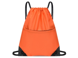 Bolsa De Viagem Impermeável Com Cordão Laranja*