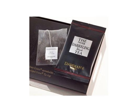 Chá Bolsas Preto Darjeeling Dammann 24 unidades