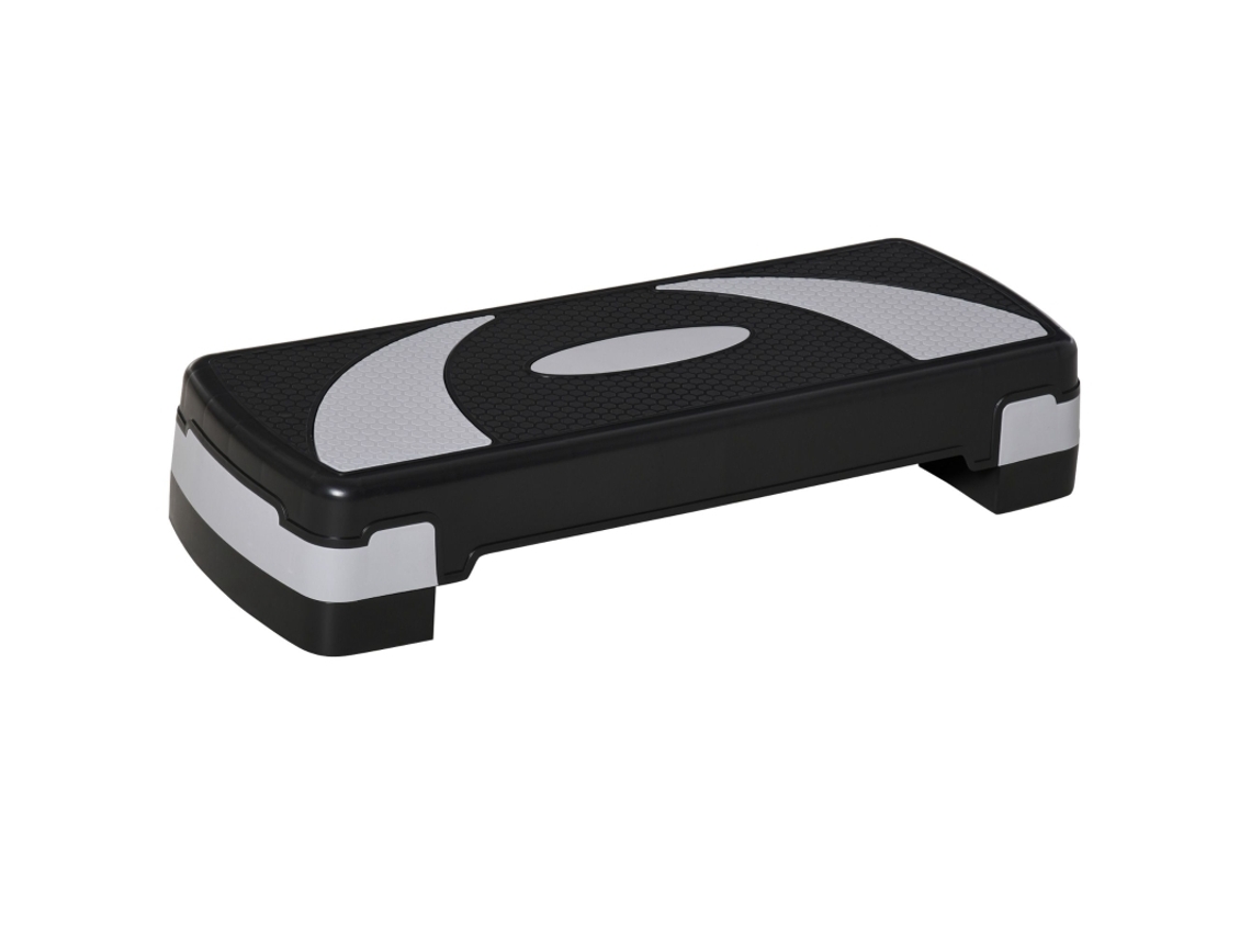 Stepper Board, Stepper Aeróbico, Altura Ajustável 10/15/20 cm, Aparelho Ginástico para Uso Doméstico até 150 kg, 80x31 cm