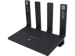 Roteador Wifi 6 Com 4 Antenas, Bateria De 5000mah, Tri-banda 300mbps,