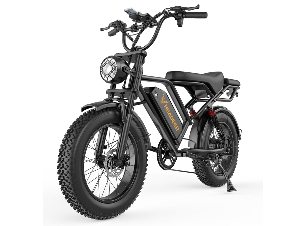 Bicicleta Elétrica HEADEER Bk20 Motor 750w Bateria 48v20ah 20'' Travão a Disco Preto