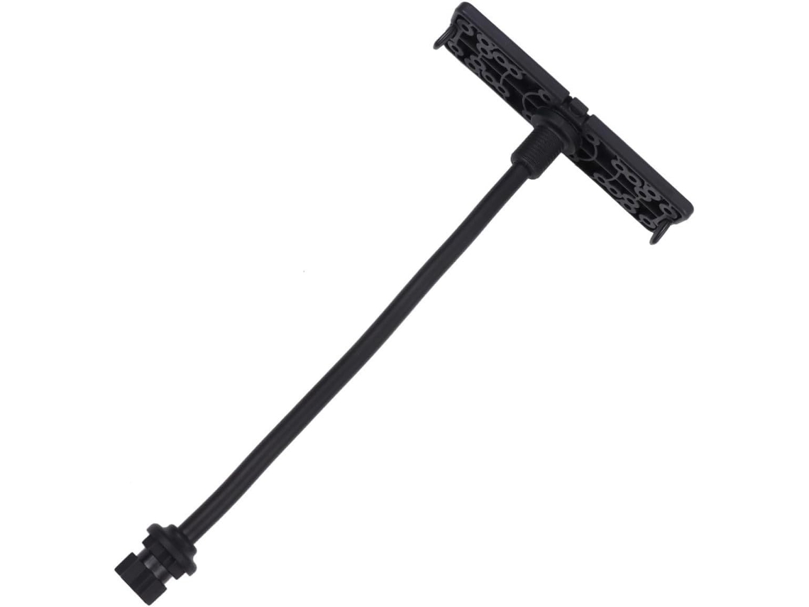 Suporte Ajustável De Silicone E Nylon Para Sonar, Acessório De Pesca Angular Preto Para Caiaques E Barcos