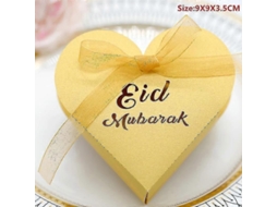 20 Caixas De Confeitos Para O Eid Mubarak, Lembrancinhas De Ramadã, Presentes Para O Hajj Al Fitr E Eventos Muçulmanos Do Ramadã. Hengjian