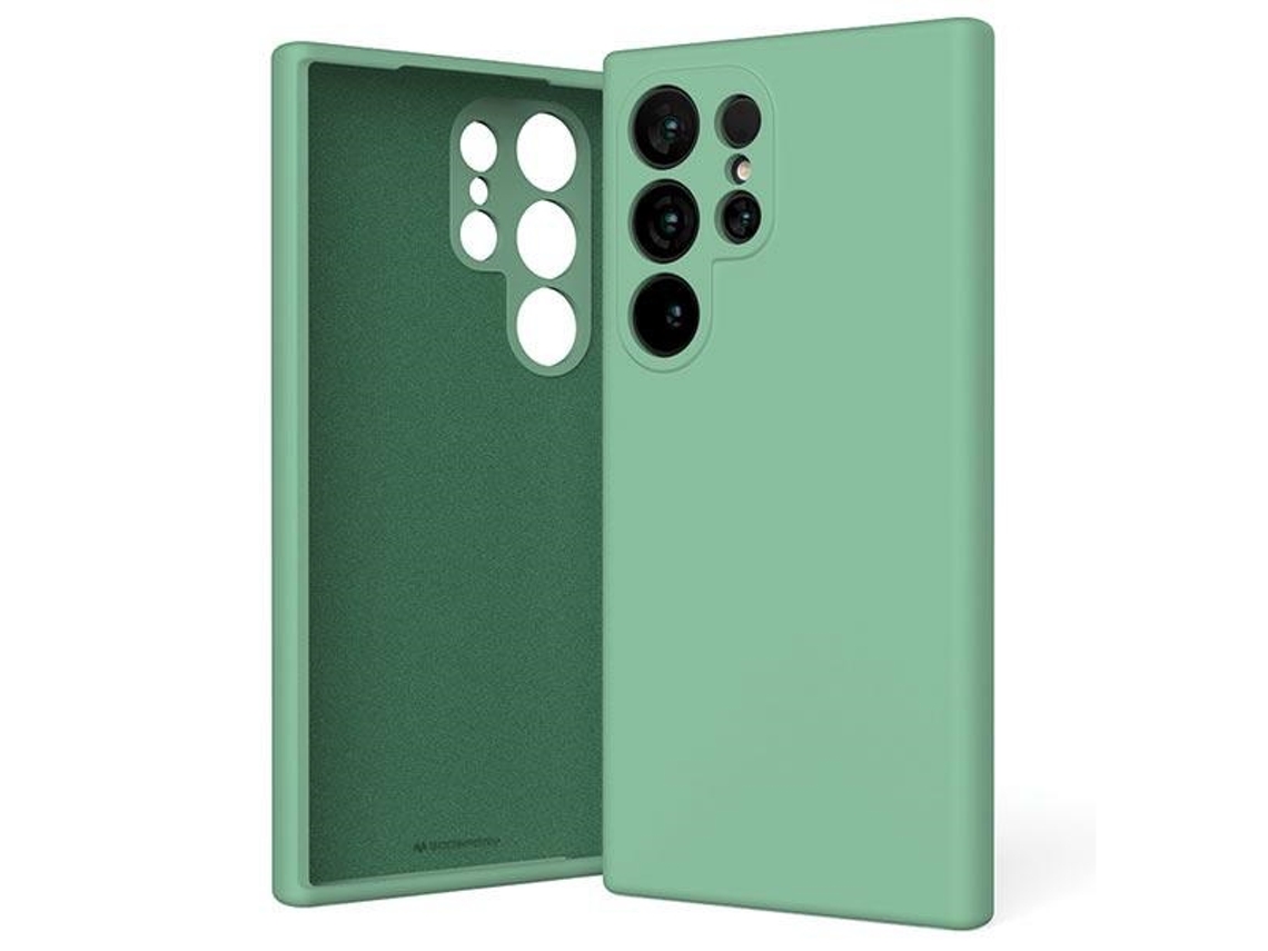 Capa para Samsung Galaxy S24 Ultra MERCURY Silicone Verde