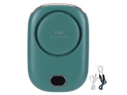 Mini ventilador USB sem lâminas, portátil, de pescoço para viagens e atividades ao ar livre LAXISCREED