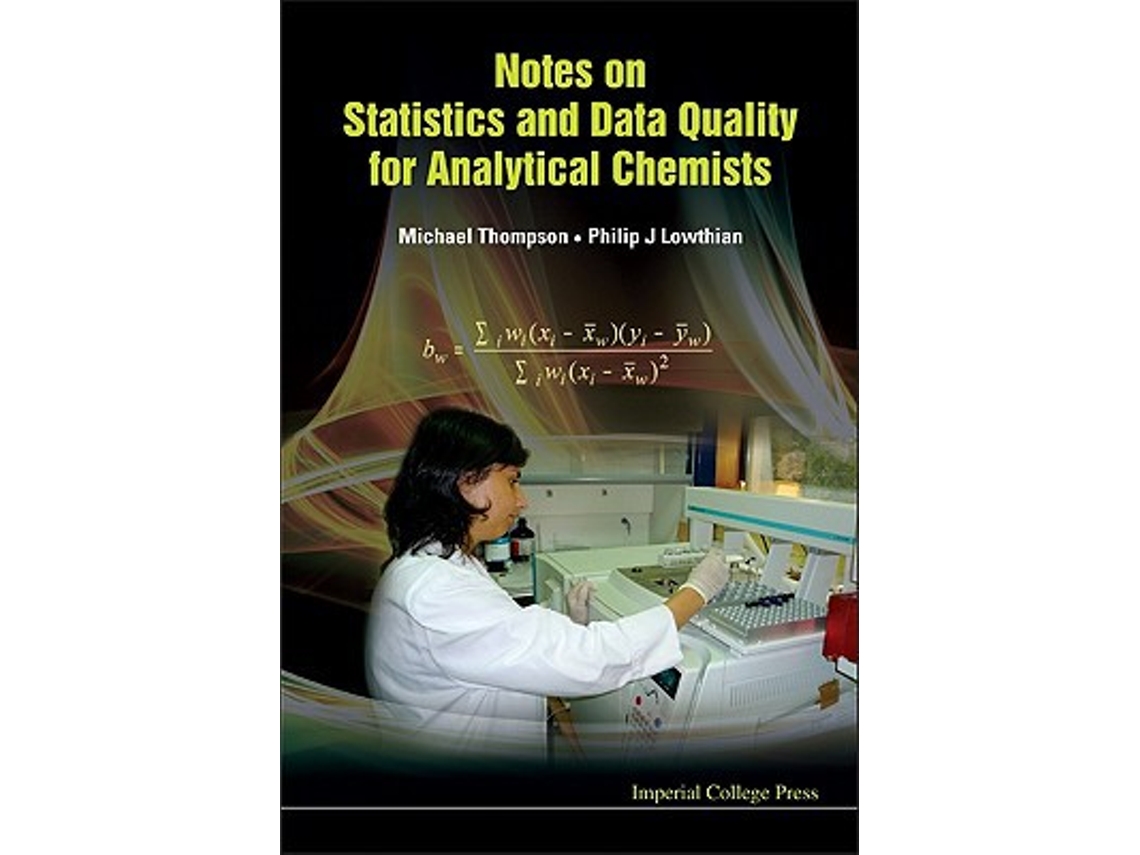 Livro Notes On Statistics And Data Quality For Analytical Chemists de Michael Thompson (Inglês)