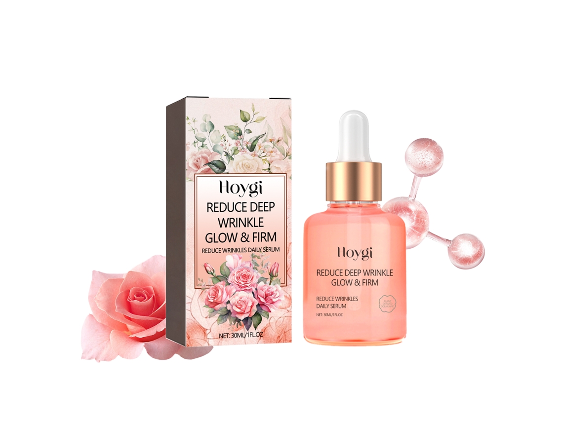 Sérum Anti idade com Óleo Rosa e Vit C