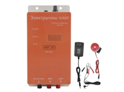 Kit de carregador de cerca elétrica de 20km, energia solar, proteção contra animais selvagens LAXISCREED