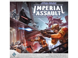 Jogo de Tabuleiro DIVERCENTRO Star Wars: Imperial Assault (Idade Mínima: 14 - Nível Dificuldade: Intermédio) — Jogo em Inglês