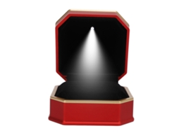 Caixa De Alianças (iluminação Led, Interior Flocado)