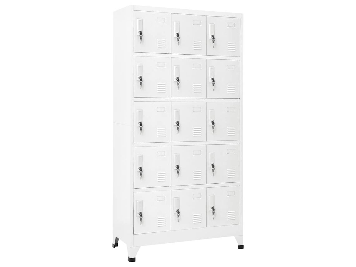 Vidaxl Cacifo 90x40x180 Cm Aço Cinzento-claro