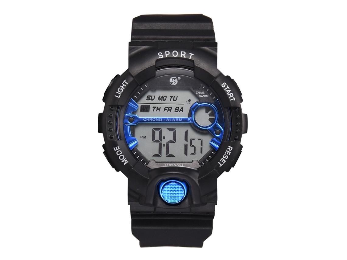 Reloj Deportivo Outdoor Multifuncional Impermeable Digital Para Hombre Niño Azul