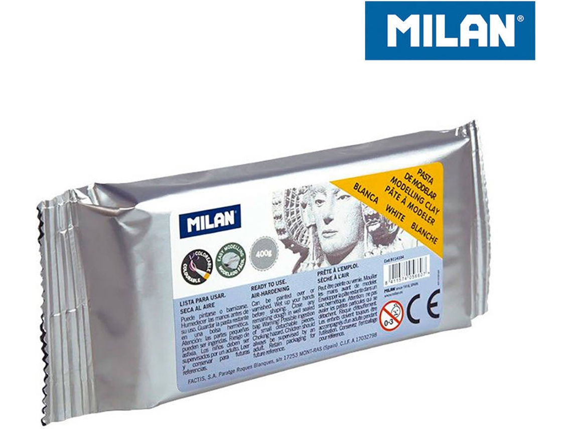 Massa para Modelar Branca 400G