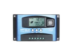 Controlador Solar Mppt Com Tela Lcd Usb Dual 12v/24v Auto-identificação