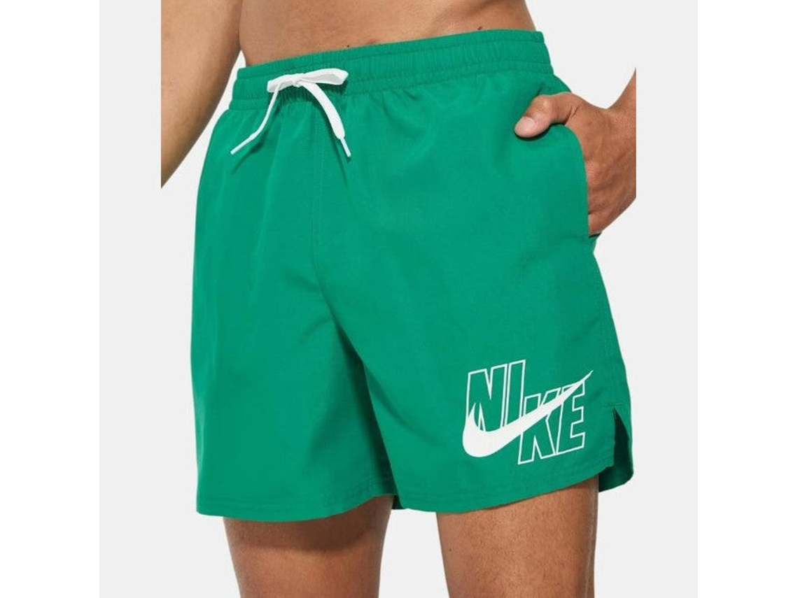 Fato De Banho Nike 5 Volley Short Verde