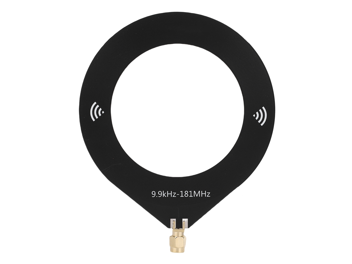 Antena de Loop EOOCOO de 9,9kHz a 181MHz com conector Sma