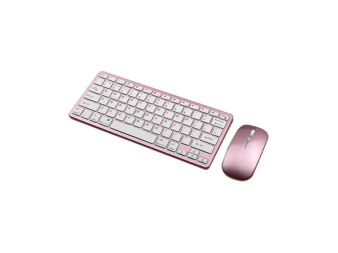 Teclado E Mouse Sem Fio Bluetooth Recarregáveis ​​la Haoyi Com Três Modos De Funcionamento, Compatível Com Tablets Everley891