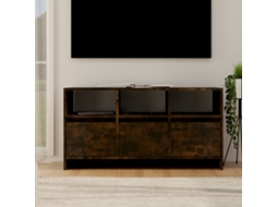 Vidaxl Móvel De Tv 102x37,5x52,5 Cm Derivados Madeira Carvalho Fumado