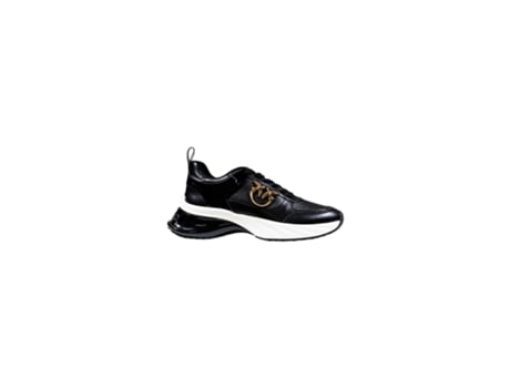 Sapatos De Mulher Pinko Ariel Tumbled Pele Preto (40)