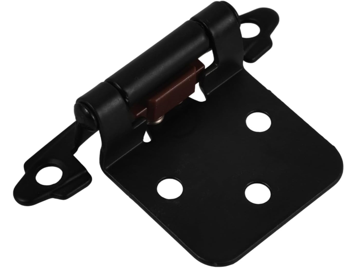 Dobradiça De Fechamento Automático Para Armários, 1 2 Polegada, Aço, Dobradiça Resistente Com Amortecimento Para Portas
