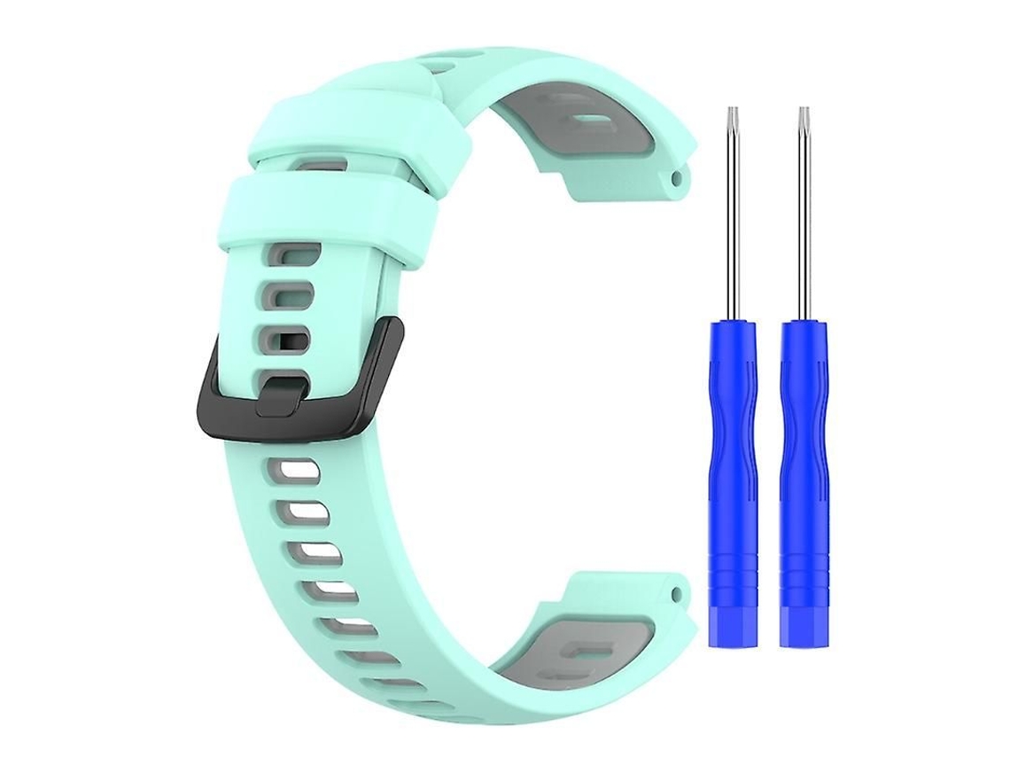 Cinturões YURU de silicone para Garmin, 22mm, para Forerunner 735xt/220/230/235/620/630, ajustável