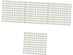 Conjunto De 80 Molas De Precisão Para Tesouras De Poda De Jardim