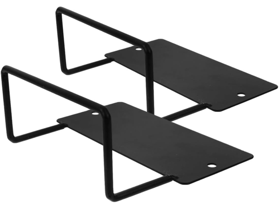 Vicasky Conjunto De 2-presilhas Antiderrapantes Ferro Preto Para Colchão, Fácil Instalação E Uso Versátil, Suporte
