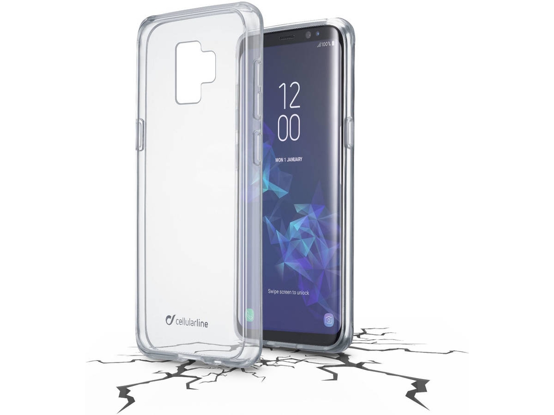 Capa Samsung Galaxy S9 CELLULARLINE CLEARDUOGALS9T Transparente