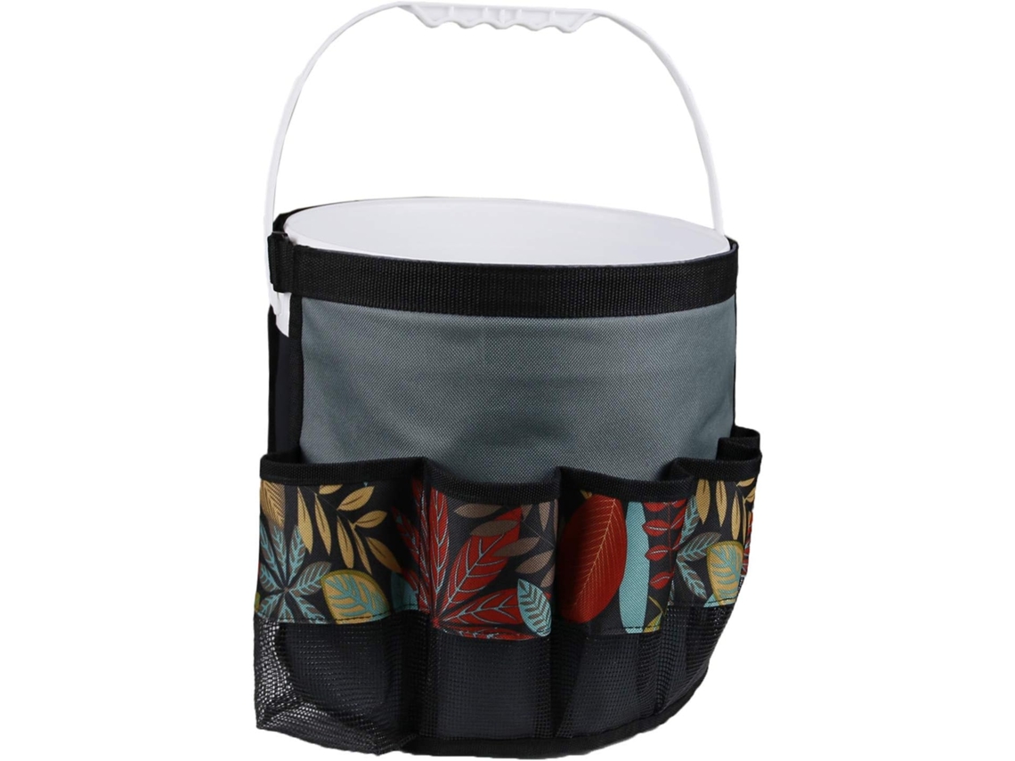 Bolsa para ferramentas de jardim, em tecido Oxford 600D, organizador de jardim, 35x27cm, com várias bolsas E