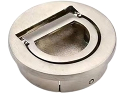 Puxador Embutido Oculto Para Porta, Com Trava De Encaixe, Em Liga De Zinco, Design Minimalista, Ideal Para Tatames