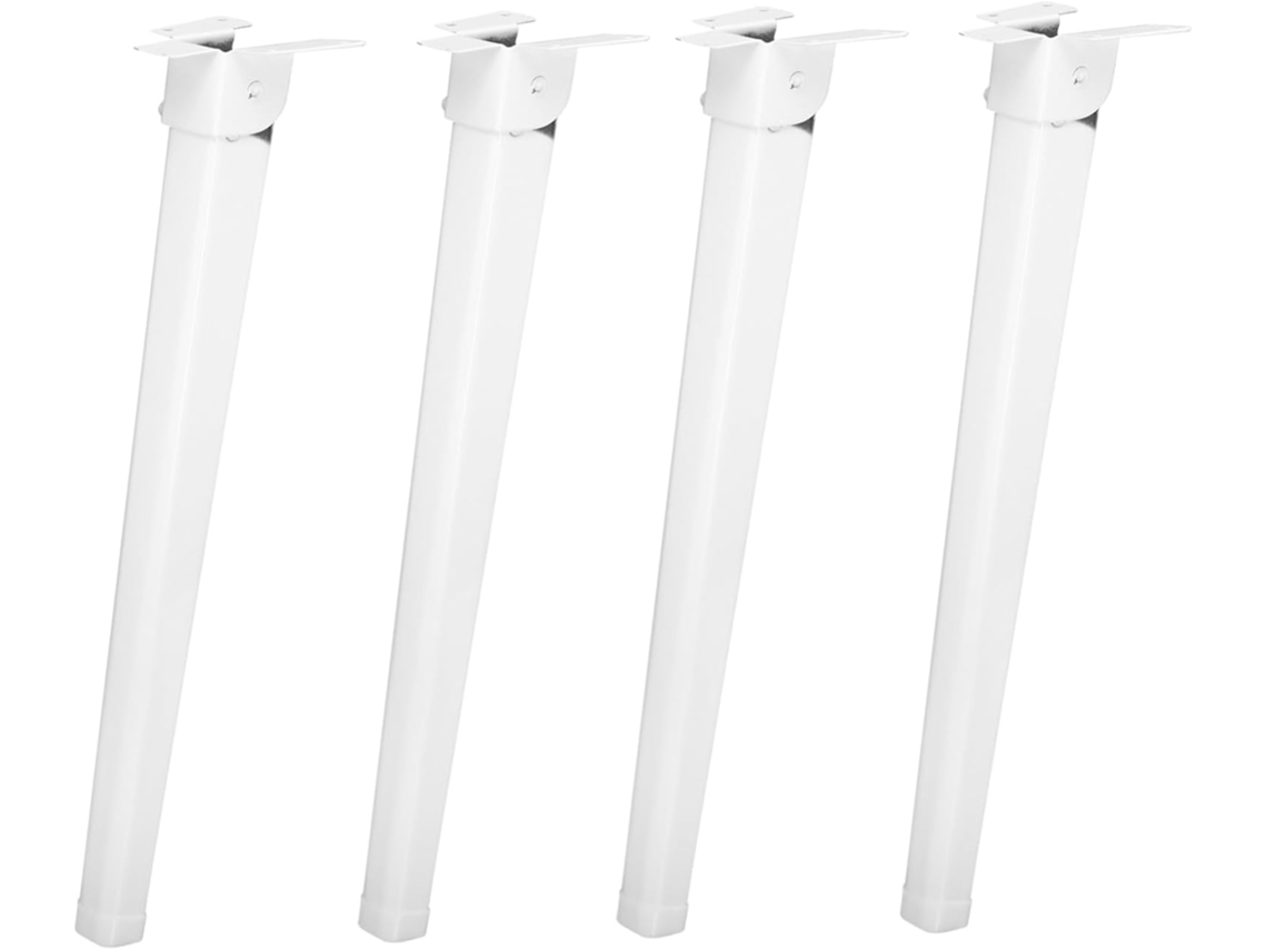 Suportes De Mesa Dobráveis Quadrados De 4 Peças Para Mesa Ou Cama, Fáceis De Instalar.