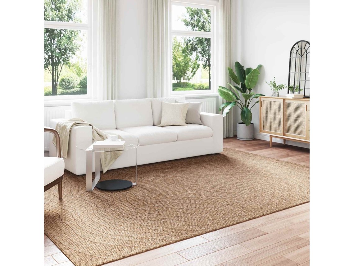 Vidaxl Tapete Para Uso Interno E Externo Agira Natural 280 X 200 Cm